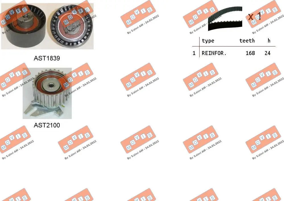 Timing Belt Kit (ASTK0947)