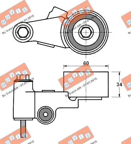 Tensioner Pulley, timing belt