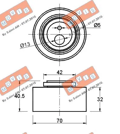 Tensioner Pulley, timing belt