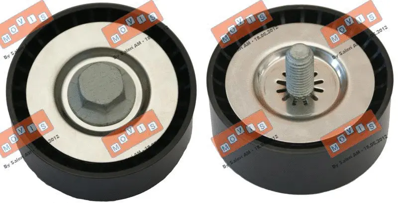 Deflection/Guide Pulley, V-ribbed belt (AST3489)