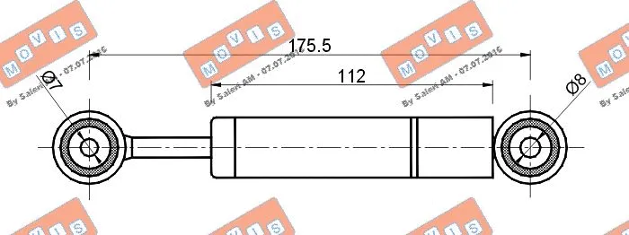 Vibration Damper, V-ribbed belt