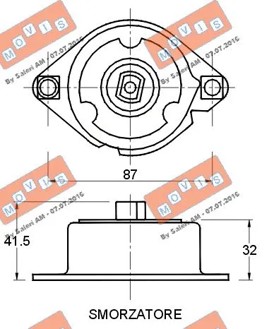 Belt Tensioner, V-ribbed belt