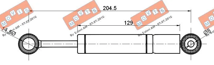 Deflection/Guide Pulley, V-ribbed belt