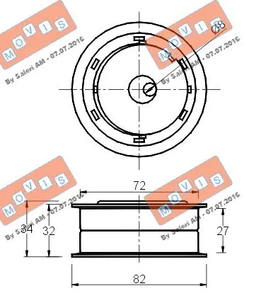 Tensioner Pulley, timing belt