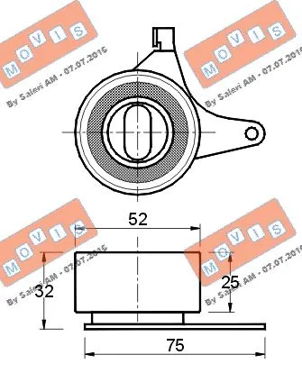 Tensioner Pulley, timing belt