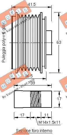 Alternator Freewheel Clutch