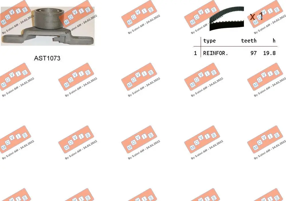 Timing Belt Kit (ASTK0881)