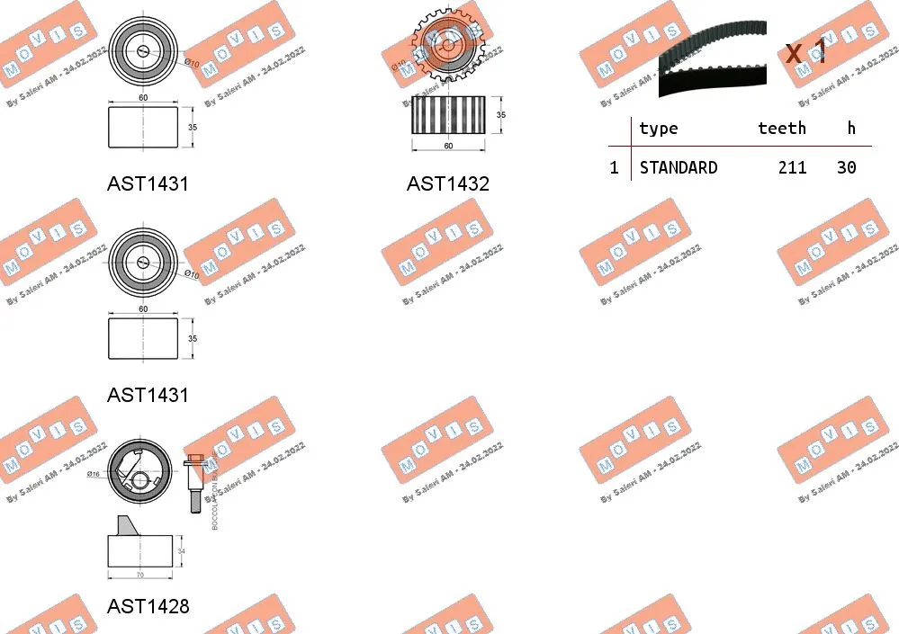 Timing Belt Kit