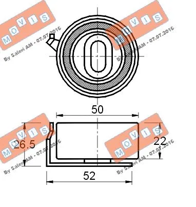 Tensioner Pulley, timing belt