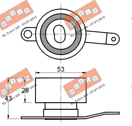 Tensioner Pulley, timing belt
