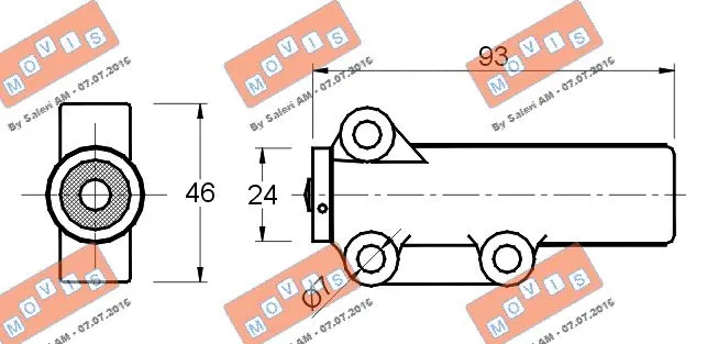 Vibration Damper, timing belt