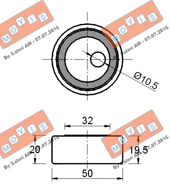 Tensioner Pulley, timing belt
