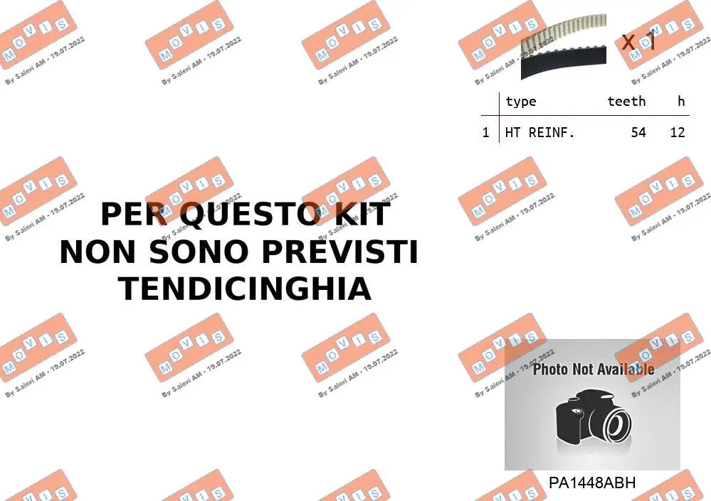 Water Pump & Timing Belt Kit (ASTK0B05PA2)