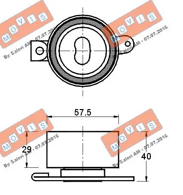 Tensioner Pulley, timing belt