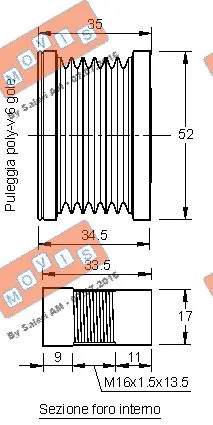 Alternator Freewheel Clutch
