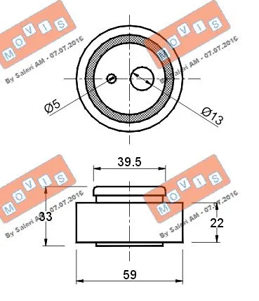 Tensioner Pulley, timing belt