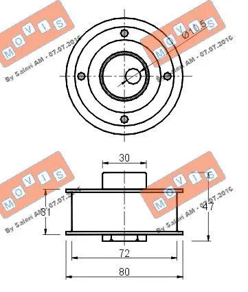 Tensioner Pulley, timing belt