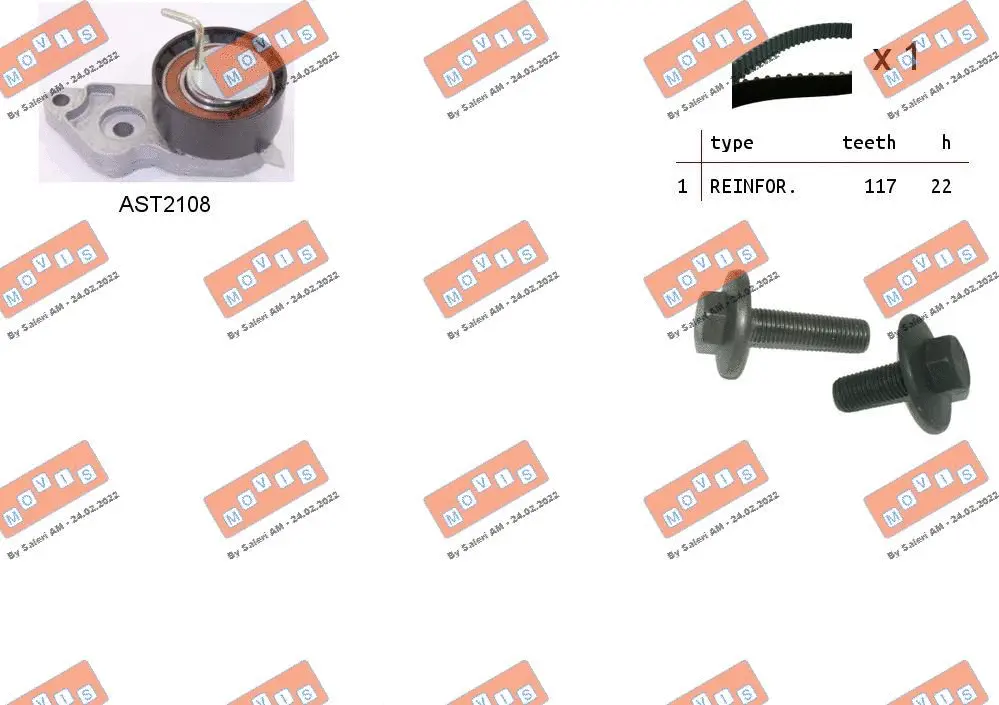 Timing Belt Kit (ASTK0869)