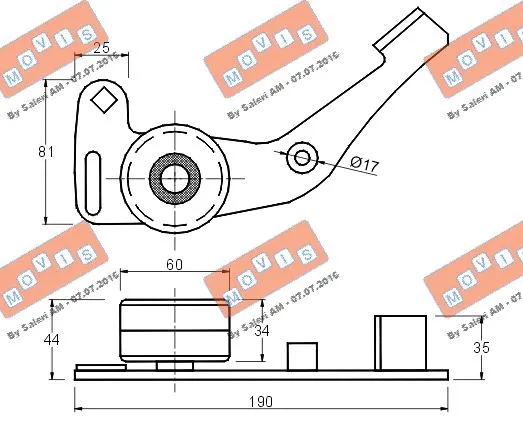 Tensioner Pulley, timing belt