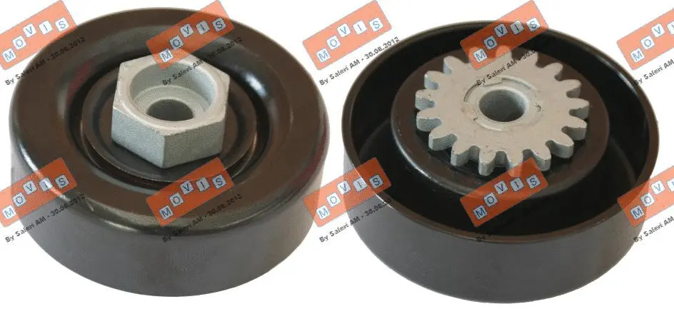 Deflection/Guide Pulley, V-ribbed belt (AST3570)