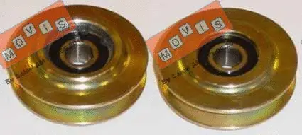 Deflection/Guide Pulley, V-ribbed belt (AST1082)