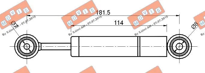 Vibration Damper, V-ribbed belt