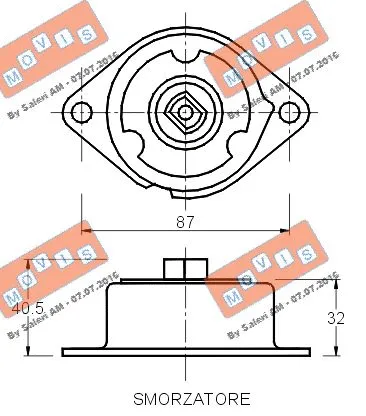 Belt Tensioner, V-ribbed belt