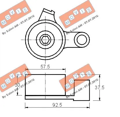 Tensioner Pulley, timing belt