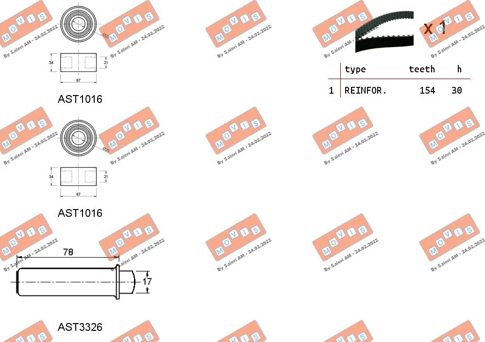 Timing Belt Kit