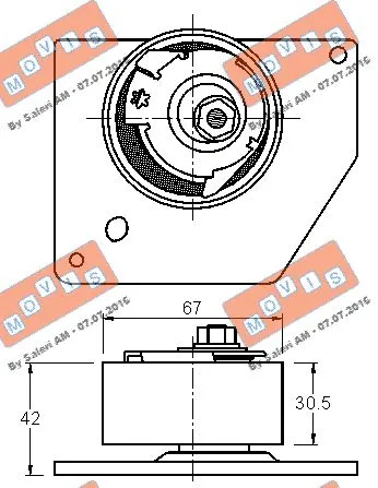 Tensioner Pulley, timing belt
