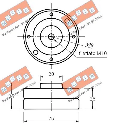 Deflection/Guide Pulley, timing belt