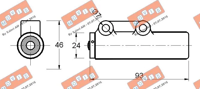 Vibration Damper, timing belt