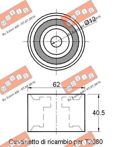 Tensioner Pulley, timing belt