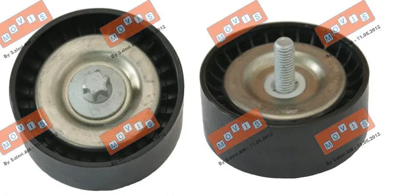 Deflection/Guide Pulley, V-ribbed belt (AST3496)