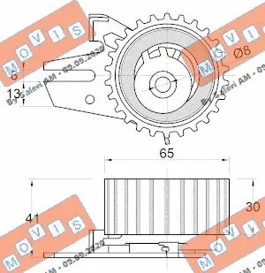 Tensioner Pulley, timing belt