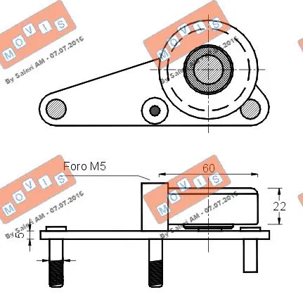 Belt Tensioner, V-ribbed belt