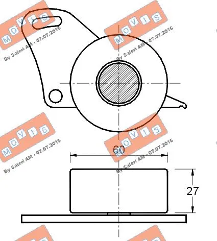 Tensioner Pulley, timing belt