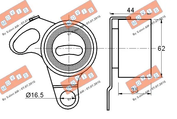 Tensioner Pulley, timing belt