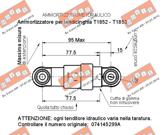 Vibration Damper, V-ribbed belt