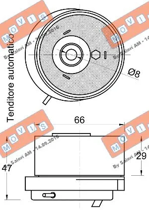 Tensioner Pulley, timing belt