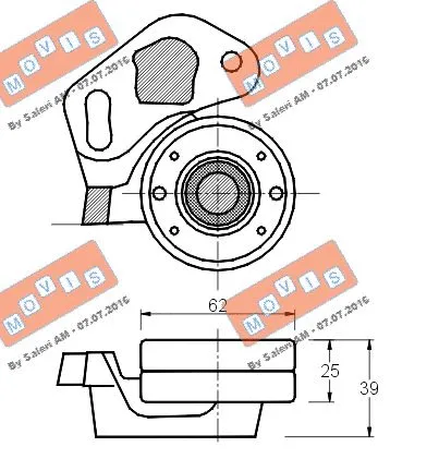 Tensioner Pulley, timing belt