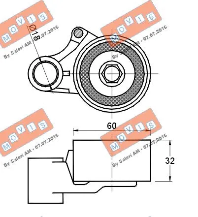 Tensioner Pulley, timing belt