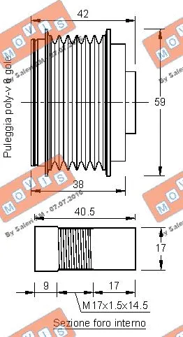 Alternator Freewheel Clutch