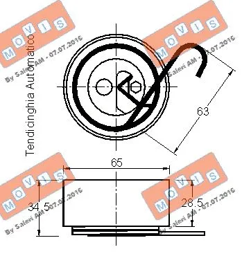 Tensioner Pulley, timing belt