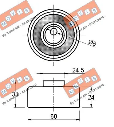 Tensioner Pulley, timing belt