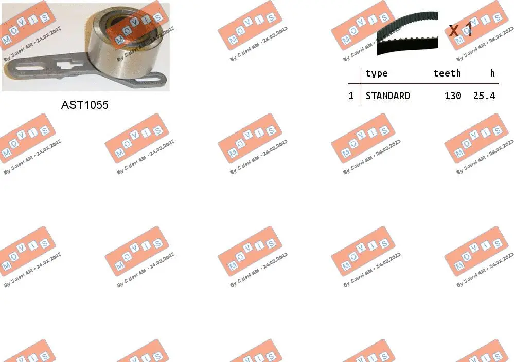 Timing Belt Kit (ASTK0872)