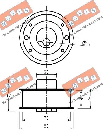 Tensioner Pulley, timing belt
