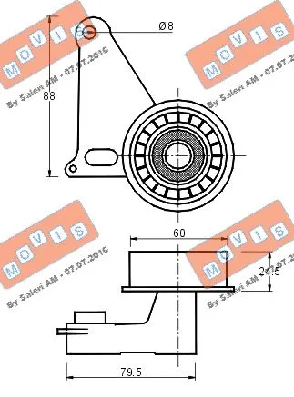 Tensioner Pulley, timing belt