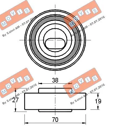 Tensioner Pulley, timing belt