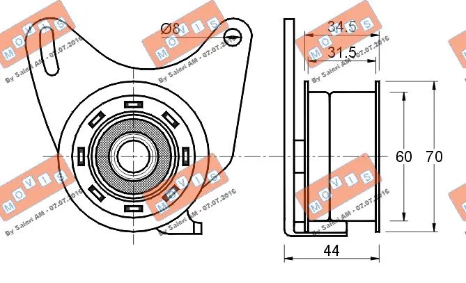 Tensioner Pulley, timing belt